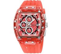 Invicta S1 Rally 70142 - Reloj para hombre, movimiento de cuarzo, plástico con esfera roja, 42 mm