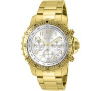 INVICTA Specialty 11369 Reloj para Hombre - Impermeable - Analógico - Movimiento Cuarzo - Acero Inoxidable con Esfera Plata - 45mm