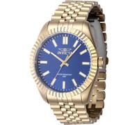 INVICTA Specialty 47490 Reloj para Hombre - Impermeable - Analógico - Movimiento Cuarzo - Acero Inoxidable con Esfera Verde - 43mm