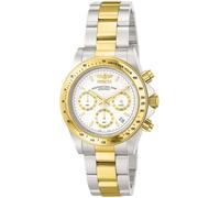 INVICTA Speedway 9212 Reloj para Hombre - Impermeable - Analógico - Movimiento Cuarzo - Acero Inoxidable con Esfera Blanco - 39mm