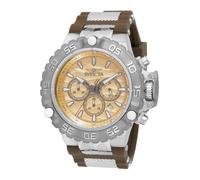 INVICTA Subaqua - Poseidon 48559 Reloj para Hombre - Impermeable - Analógico - Movimiento Cuarzo - Acero Inoxidable con Esfera Oro - 55mm
