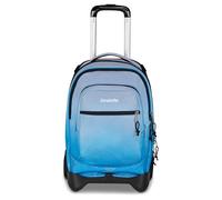 Invicta Trolley Plug Fantasy Shine, Celeste, Efecto Purpurina, 34 L, Doble Compartimento, Cross-Over System, Bolsillo Equipado, Bolsillo para PC, Bolsillo para Botella de Agua, Escuela Media y