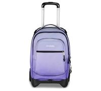 Invicta Trolley Plug Fantasy Shine, Lila, Efecto purpurina, 34 L, Doble Compartimento, Cross-over System, Bolsillo equipado, Bolsillo para PC, Bolsillo para botella de agua, Escuela media y superior