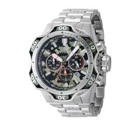 INVICTA Venom 47755 Reloj para Hombre - Impermeable - Analógico - Movimiento Cuarzo - Acero Inoxidable con Esfera Negro - 52mm