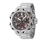 INVICTA Venom 47757 Reloj para Hombre - Impermeable - Analógico - Movimiento Cuarzo - Acero Inoxidable con Esfera Negro - 52mm