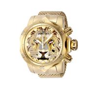 INVICTA Venom 48172 Reloj para Hombre - Impermeable - Analógico - Movimiento Cuarzo - Acero Inoxidable con Esfera Oro - 54mm