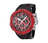 INVICTA Venom - Hydra 48237 Reloj para Hombre - Impermeable - Analógico - Movimiento Cuarzo - Acero Inoxidable con Esfera Naranja - 52mm