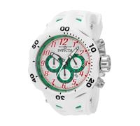 INVICTA Venom - Hydra 48239 Reloj para Hombre - Impermeable - Analógico - Movimiento Cuarzo - Acero Inoxidable con Esfera Negro - 52mm
