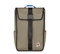 Invicta Wasar S Urban - Mochila compacta para hombre y mujer, 16 L, color beige, para trabajo universitario, con soporte para ordenador portátil de 14 pulgadas, banda para trolley y bolsillos para