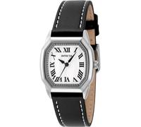 INVICTA Wildflower 48961 Reloj de Mujer - Movimiento de Cuarzo - Acero Inoxidable con Esfera Plateada - 27 mm