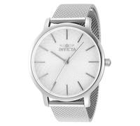 INVICTA Wildflower 48972 Reloj de Mujer - Movimiento de Cuarzo - Acero Inoxidable con Esfera Plateada - 38 mm