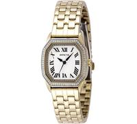 INVICTA Wildflower 49000 Reloj de Mujer - Movimiento de Cuarzo - Acero Inoxidable con Esfera Plateada - 27 mm