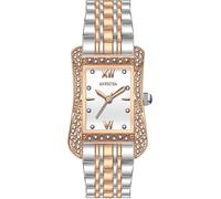 INVICTA Wildflower 69274 Reloj de Mujer - Movimiento de Cuarzo - Acero Inoxidable con Esfera Plateada - 26 mm