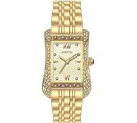 INVICTA Wildflower 69282 Reloj de Mujer - Movimiento de Cuarzo - Acero Inoxidable con Esfera Beige - 26 mm