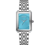 INVICTA Wildflower 69333 Reloj de Mujer - Movimiento de Cuarzo - Acero Inoxidable con Esfera Azul - 26 mm