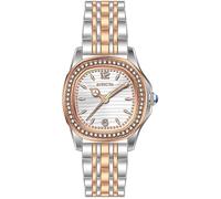 INVICTA Wildflower 69378 Reloj de Mujer - Movimiento de Cuarzo - Acero Inoxidable con Esfera Plateada - 31 mm