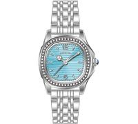 INVICTA Wildflower 69394 Reloj de Mujer - Movimiento de Cuarzo - Acero Inoxidable con Esfera Azul - 31 mm