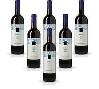 INVIDIA Orcia D.O.C. Vino tinto italiano de la Toscana TREQUANDA (6 botellas 75 cl.)