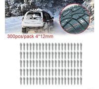 Invierno 300pcs Acero Neumático Stud Tornillos 12mm Nieve Spike Cadenas para Automóviles Motocicletas Tornillo en Potenciadores de Tracción