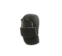 Invierno Abajo algodón Gorro de Lei Feng frío a Prueba de Viento esquí cálido protección for los oídos Hombres y Mujeres Ciclismo algodón Grueso(Black)