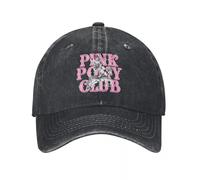 Invierno Cálido Algodón, Moda Gorra de béisbol Chappell Roan Pink Pony Club para Hombres y Mujeres Gorra Snapback Lavada desgastada 2024 Gorras de la Gira de la Princesa del Medio Oeste