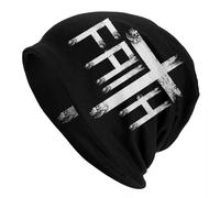 Invierno Cálido Algodón, Personalizado Dios Predicador Creyente Cristiano Gorro de Punto Otoño Fe Religiosa Calaveras Gorros Gorros