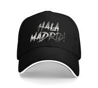 Invierno cálido para Hombres, Gorra de béisbol Estampada HALA Madrid Gorra de Caballero Gorra Divertida Gorra de Sol Anime Béisbol Masculino Gorra Ajustable Snapback para Mujer Gorras de Golf