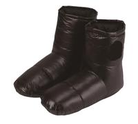 Invierno Camping Abajo Zapatos Cubierta de pies Ultraligero Mantener Caliente Saco Dormir Accesorios Naturaleza Senderismo Guantes Sombrero al Aire Libre para Casa,Dormitorio(Black XL)