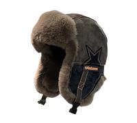 Invierno Con Forro Polar: Gorro De Nieve Con Orejeras Impermeable, Gorro De Cazador De Felpa, Casco Térmico A Prueba De Viento | Equipo Duradero Para Exteriores Para Desplazamientos, Esquí, Correr, Tr