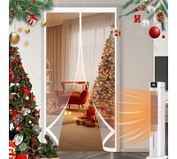 Invierno Cortina Termica 139 x 300 cm Protección Contra El Frío, Impermeable, Resistente Al Viento, Aislante Térmico Transparente Cortinas Termica para Interior Exterior, A