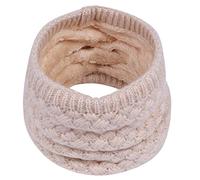 Invierno de punto caliente niños bebé niños niñas cuello bufanda cuidado suave accesorio regalo (Beige, One Size)