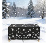 Invierno Funda Mesa Exterior 80x40x80cm/LxWxH Funda para Muebles de Jardín Exterior 420D Oxford, Cubre Mueble Jardin Rectangular, Fundas Terraza Protector Anti-UV para Mesas Sillas Sofás Mobiliario