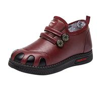 invierno mujer botas de nieve planas antideslizantes impermeables Low Top Slip On Warm cómodo Color sólido Botas Mujer Invierno Altas