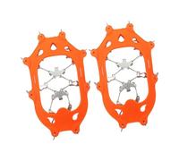 Invierno Nieve Picos Crampones Tacos Aire Libre 19 Dientes Garras para Pinzas para Pinzas para Hombres y Mujeres Pinza de Acero Inoxidable Duradera