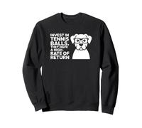 Invierte en Pelotas de Tenis Alta tasa de Retorno - Funny Dog Sudadera