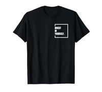 Invierte en ti Mismo Cita Motivacional Camiseta