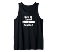 Invierte en ti Mismo Superación Motivacional Camiseta sin Mangas