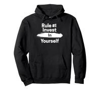 Invierte en ti Mismo Superación Motivacional Sudadera con Capucha