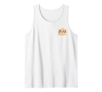 Invincible Burger Mart Fast-Food Restaurant Pocket Logo Camiseta sin Mangas