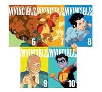 Invincible New Edition Volumes 6-10 (5-Book Set) - Includes: Invincible Vol. 6, 7, 8, 9, and 10 - Superhero Graphic Novel Series by Robert Kirkman