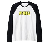 Invincible Season 1 Clean Logo Camiseta Manga Raglan