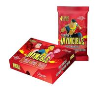 Invincible Season 2 Keepsake Premiere Breaker Box - Tarjetas coleccionables | 2 paquetes, 4 por paquete, 2 reliquias cada uno, lista de verificación de 600 piezas, autógrafos de creador en tarjeta