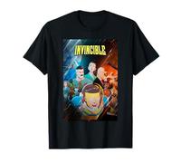 Invincible Trip To Mars Group Poster Camiseta