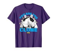 Invincible You Are The Clone Mauler Twins Showcase Camiseta, Hombre, Morado, L