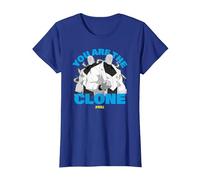 Invincible You Are The Clone Mauler Twins Showcase Camiseta, Mujer, Azul Real, XL