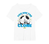 Invincible You Are The Clone Mauler Twins Showcase Camiseta, Mujer Tallas Grandes, Blanco, 1XL Grande