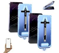 Invisible Artifact Screen Protector Dust Free Without Bubbles, Upgraded Screen Protector,9h Hardness, Auto Dust-Elimination, Bubble Free, HD Clear, Easy Installation (HD+Anti-peep,for iPhone14)