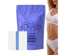 Invisible Belly Tape, Sweatproof Slimming Patches, 10 Pieces Body Lift Adhesive Pads with Strong Hold, Body Contour Solution with Compact Design, Seamless Support Wear Aid, Accessory