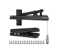 Invisible Door Hinge 500 Lb Load Bearing,Duty Pivot Door Hardware Swing Door Hinge 360 Rotating In