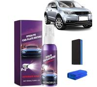 Invisible License Plate Spray 50ml,Car License Plate Invisible Spray,License Plate Blocker Spray,Invisible License Plate Defender Spray,Invisible License Plate Protector Sprayer,Easy Application (1)
